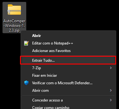 Extract Everything of Downloaded .zip Folder