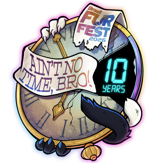 Brasil FurFest 2026 – No Time, Bro! Brasil FurFest 2026 Logo